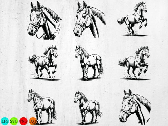 Download Horse Svg Bundle, Running Horse Svg,Wild - Horse svg Collection