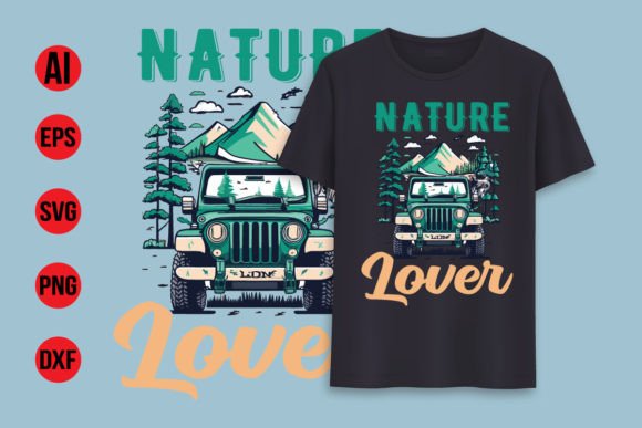 Download Outdoor Nature Lover T-shirt Design - Love Collection