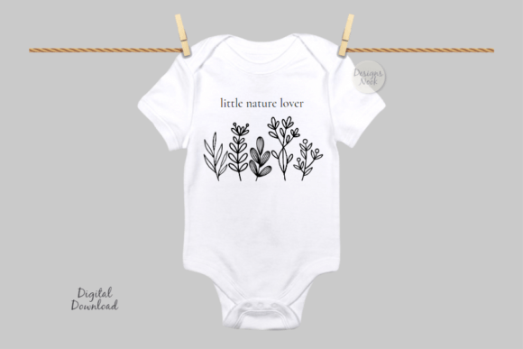 Download Little Nature Lover SVG, Baby Clothing - Love Collection