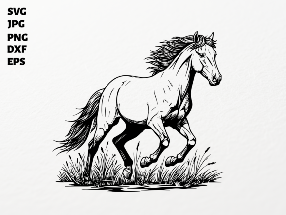 Download Running Horse SVG for Cricut Sublimation - Horse svg Collection