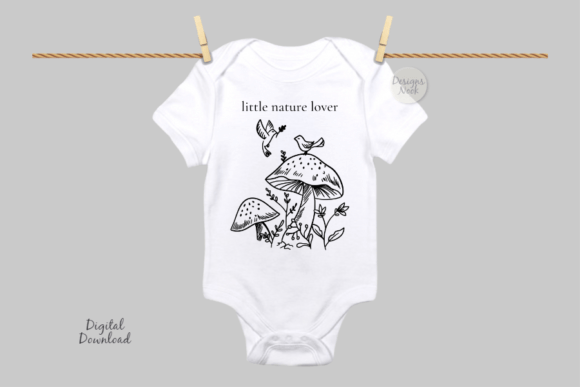 Download Little Nature Lover SVG, Baby Clothing - Love Collection