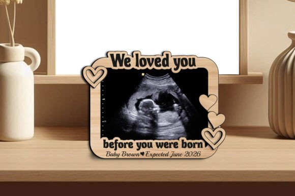 Download We Love You Ultrasound Sonogram Baby SVG - Love Collection