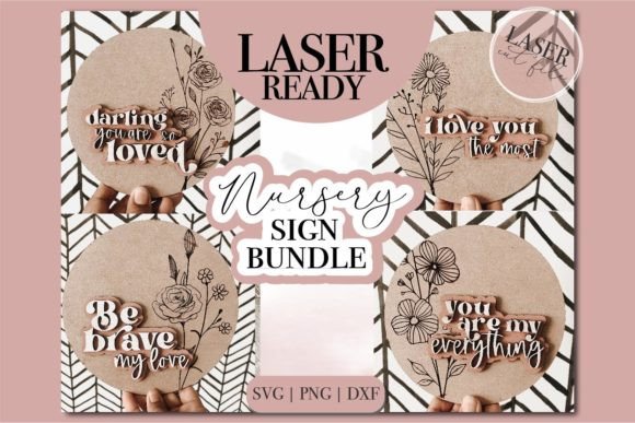 Download Nursery Sign Laser SVG Bundle - Premium Resources