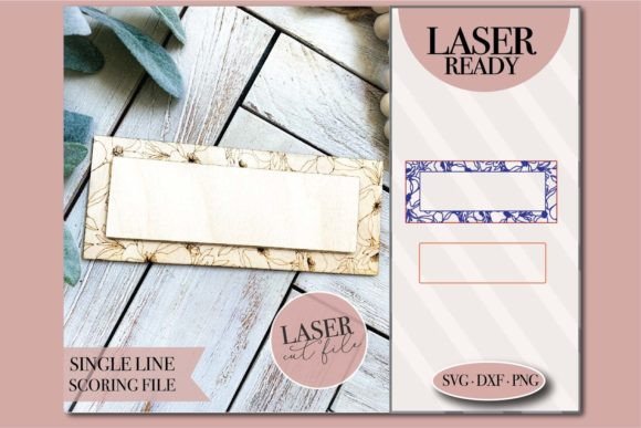 Download Floral Border Sign Laser SVG - Premium Resources